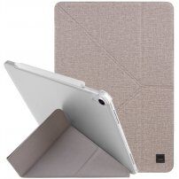 UNIQ Yorker Kanvas Plus pouzdro s origami stojánkem pro iPad Air 4 (2020) / Air 5 (2022) / Pro 11" (2018) - béžové