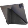 Hedvábné pouzdro s funkcí uspání a origami stojánkem pro iPad Air 4 (2020) / Air 5 (2022) / Pro 11" (2018-2022) - černé