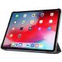 Hedvábné pouzdro s funkcí uspání a origami stojánkem pro iPad Air 4 (2020) / Air 5 (2022) / Pro 11" (2018-2022) - černé