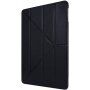 Hedvábné pouzdro s funkcí uspání a origami stojánkem pro iPad Air 4 (2020) / Air 5 (2022) / Pro 11" (2018-2022) - černé