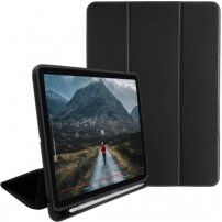 FIXED Padcover+ pouzdro s prostorem na Apple Pencil pro iPad Air 4 (2020) / Air 5 (2022) / Air 11" (2024-2026) / Pro 11" (2018) - černé