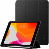 Spigen Urban Fit pouzdro s prostorem na Apple Pencil pro iPad 10,2" (2019-2021) - černé