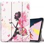 Pouzdro s funkcí uspání pro iPad Air 4 (2020) / Air 5 (2022) / Pro 11" (2018) - motýlí víla