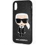 Karl Lagerfeld Ikonik TPU pouzdro pro iPhone X / XS - černé