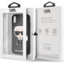 Karl Lagerfeld Ikonik TPU pouzdro pro iPhone X / XS - černé