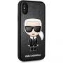 Karl Lagerfeld Ikonik TPU pouzdro pro iPhone X / XS - černé