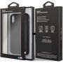BMW Carbon Red Stripe Hard case kryt pro iPhone XR - černý