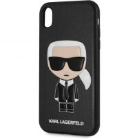 Karl Lagerfeld Ikonik TPU pouzdro pro iPhone XR - černé