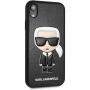 Karl Lagerfeld Ikonik TPU pouzdro pro iPhone XR - černé