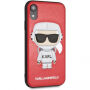 Karl Lagerfeld Space Cosmonaut case kryt pro iPhone XR - červený