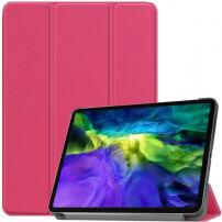Pouzdro z PU kůže s funkcí uspání pro iPad Pro 11" (2020-2022) - fuchsiové
