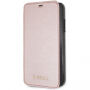 Guess PU Leather Book Case Iridescent pouzdro pro iPhone XR - růžově zlaté