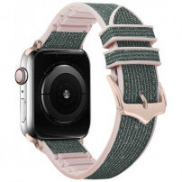 DUX DUCIS třpytivý řemínek pro Apple Watch 42mm / 41mm / 40mm / 38mm - šedý