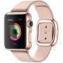 Elegantní řemínek s přezkou pro Apple Watch Ultra 49mm / 46mm / 45mm / 44mm / 42mm - růžový