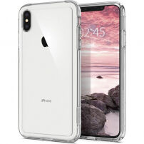 Spigen Crystal Hybrid kryt pro iPhone XS Max - čirý