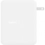BELKIN Boost Charge Pro nabíjecí adaptér s porty 3x USB-C / USB-A a UK, US, EU zástrčkami - 140W - bílý