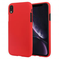 MERCURY GOOSPERY Liquid silikonový kryt pro iPhone XR - červená