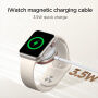 JOYROOM S-IW011 magnetický nabíjecí kabel - USB-C na magnetický puk pro Apple Watch - 1,2 m - zlatý