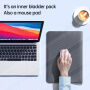 Obálka se stojánkem a taštičkou na příslušenství pro MacBook do 16" - růžová