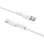 JOYROOM SA26-CL3 nabíjecí a datový kabel 30W USB-C / Lightning pro iPhone / iPad / iPod / AirPods - 2 m - bílý