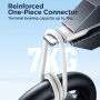JOYROOM SA26-CL3 nabíjecí a datový kabel 30W USB-C / Lightning pro iPhone / iPad / iPod / AirPods - 2 m - černý