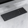 Bezdrátová Bluetooth klávesnice s numerickou částí - černá