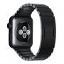 Luxusní ocelový nerezový řemínek pro Apple Watch 42mm / 41mm / 40mm / 38mm - černý