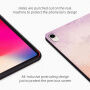 Pouzdro se vzorem vodových barev pro iPad mini 6 / mini 7 - růžové