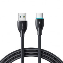 JOYROOM S-A30 Star-Ring Series nabíjecí a datový kabel USB-A / USB-C pro iPhone / iPad / AirPods - 1 m - černý