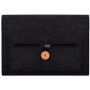 Víceúčelová filcová obálka pro iPad do 11" / MacBook do 12" - černá