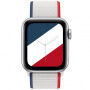 Nylonový řemínek se zapínáním na suchý zip pro Apple Watch 42mm / 41mm / 40mm / 38mm - Francie