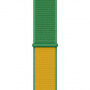 Nylonový řemínek se zapínáním na suchý zip pro Apple Watch Ultra 49mm / 46mm / 45mm / 44mm / 42mm - Mauritánie