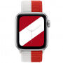 Nylonový řemínek se zapínáním na suchý zip pro Apple Watch Ultra 49mm / 46mm / 45mm / 44mm / 42mm - Kanada