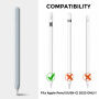 AhaStyle silikonový obal pro Apple Pencil (USB-C) - světle šedý