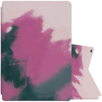 Pouzdro se vzorem vodových barev pro iPad 10,2" (2019-2021) - růžové