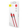 BASEUS lightning / USB-C kabel pro iPhone - 2m - červená