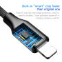 BASEUS lightning / USB-C kabel pro iPhone - 2m - černá