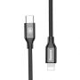 BASEUS lightning / USB-C kabel pro iPhone - 2m - černá