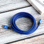 BASEUS lightning / USB-C kabel pro iPhone - 2m - modrá