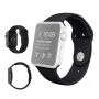 Silikonový řemínek s kratší a delší přezkou pro Apple Watch 42mm / 41mm / 40mm / 38mm - korálový