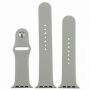 Silikonový řemínek s kratší a delší přezkou pro Apple Watch Ultra 49mm / 46mm / 45mm / 44mm / 42mm - šedý