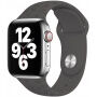 Silikonový řemínek se vzorem paciček pro Apple Watch Ultra 49mm / 46mm / 45mm / 44mm / 42mm - šedohnědý