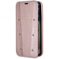 Guess Kaia Book case pouzdro pro iPhone 7 Plus / 8 Plus - růžově zlaté