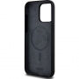 DKNY Arch Logo silikonový kryt s MagSafe pro iPhone 14 Pro Max - černý