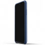 Mujjo Full Leather pouzdro pro iPhone XR - modré