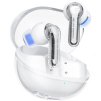 Soundpeats Clear bezdrátová sluchátka - bílá