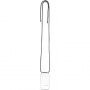FIXED Pure Neck transparentní kryt se šňůrkou pro iPhone 14 Pro - černý