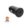 FIXED autonabíječka s portem USB-C - 20W - černá