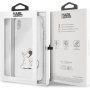 Karl Lagerfeld Fun Choupette No Rope Hard Case kryt pro iPhone XS Max - čirý