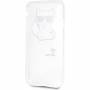 Karl Lagerfeld Fun Eaten No Rope Hard Case kryt pro iPhone XS Max - čirý